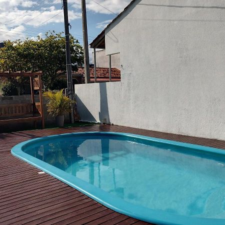 Palhoça Casa Piscina Pinheira -Scヴィラ エクステリア 写真