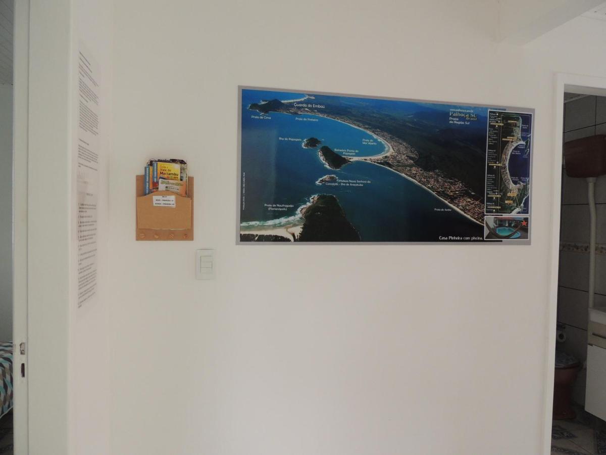 Palhoça Casa Piscina Pinheira -Scヴィラ エクステリア 写真