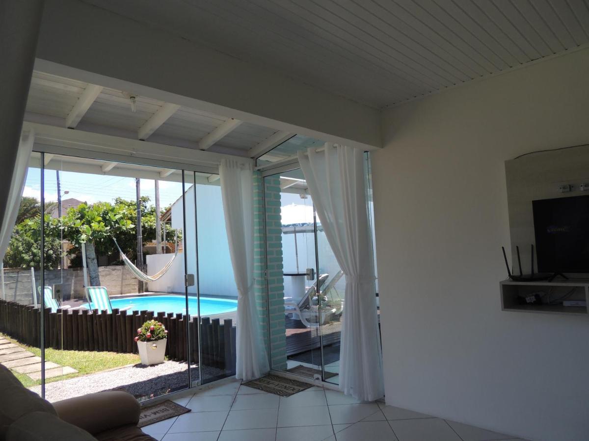 Palhoça Casa Piscina Pinheira -Scヴィラ エクステリア 写真