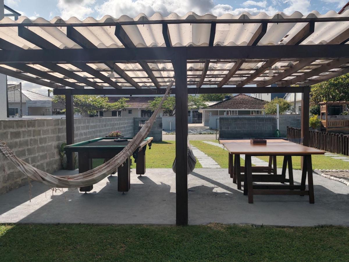 Palhoça Casa Piscina Pinheira -Scヴィラ エクステリア 写真