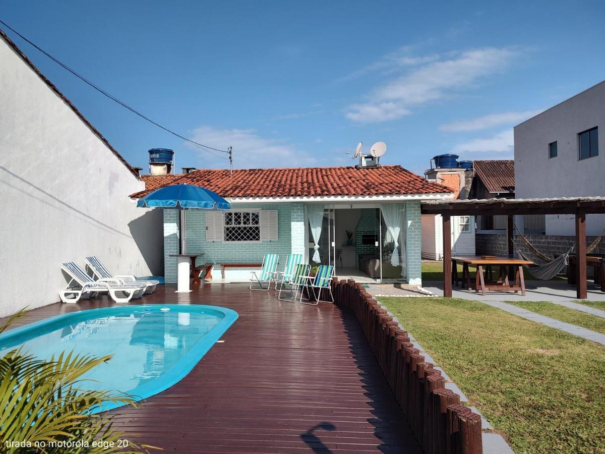 Palhoça Casa Piscina Pinheira -Scヴィラ エクステリア 写真