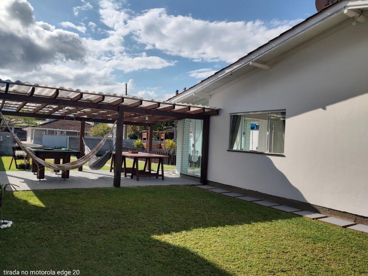 Palhoça Casa Piscina Pinheira -Scヴィラ エクステリア 写真